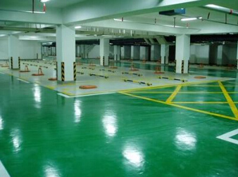 青岛市地下车库环氧地坪厂家_停车场地坪施工_停车场设施厂家_价格